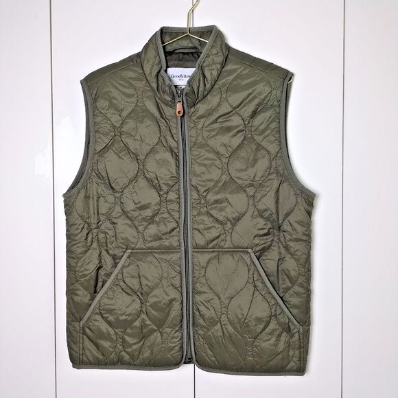 Goodfellow & Co Other - GOODFELLOW Men’s M Medium Green Lightweight Zip Vest